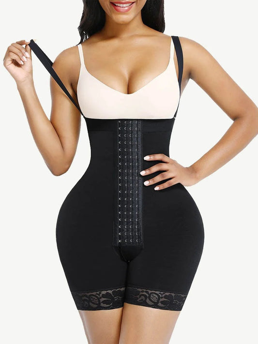 Shape My Day Full Body Shaper – Tummy Control & Butt Lifter with Front Hooks | Loviisa Shapewear - LOVIISA