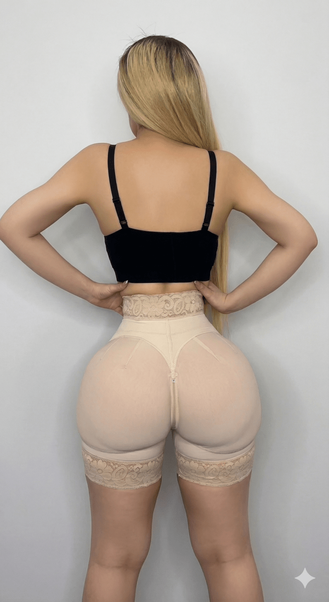 Short Levanta Glúteos – Efecto BBL | High Compression Booty Lift Shapewear Shorts - LOVIISA