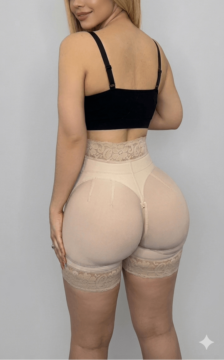 Short Levanta Glúteos – Efecto BBL | High Compression Booty Lift Shapewear Shorts - LOVIISA