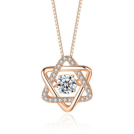 925 Star Silver Gold Plated Pendant Necklaces Necklace - LOVIISA