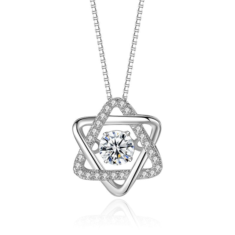 925 Star Silver Gold Plated Pendant Necklaces Necklace - LOVIISA