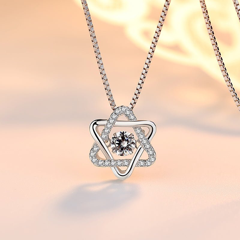 925 Star Silver Gold Plated Pendant Necklaces Necklace - LOVIISA