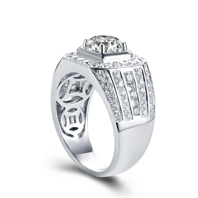 925 Sterling Silver Ring Jewelry Men - LOVIISA