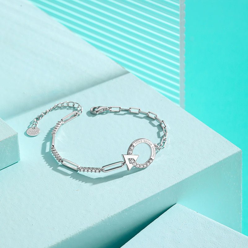 925 String Silver Bracelet Women Fashionable Bracelets & Bangle - LOVIISA