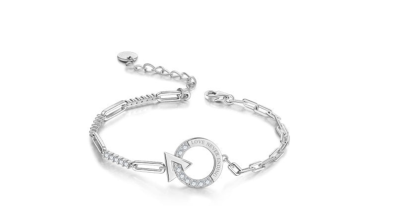 925 String Silver Bracelet Women Fashionable Bracelets & Bangle - LOVIISA