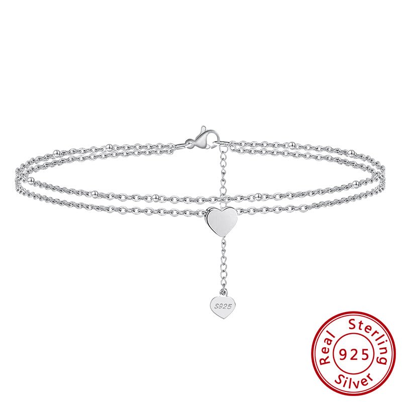 Anklets Foot Jewelry 925 Sterling Silver - LOVIISA