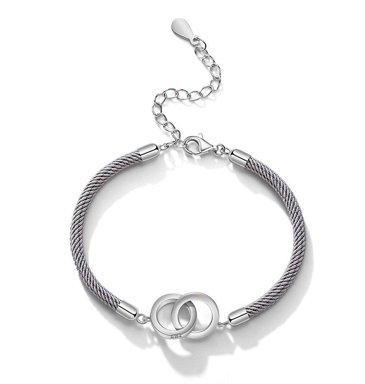 Bracelet 925 Silver Charm Bracelet Jewelry - LOVIISA