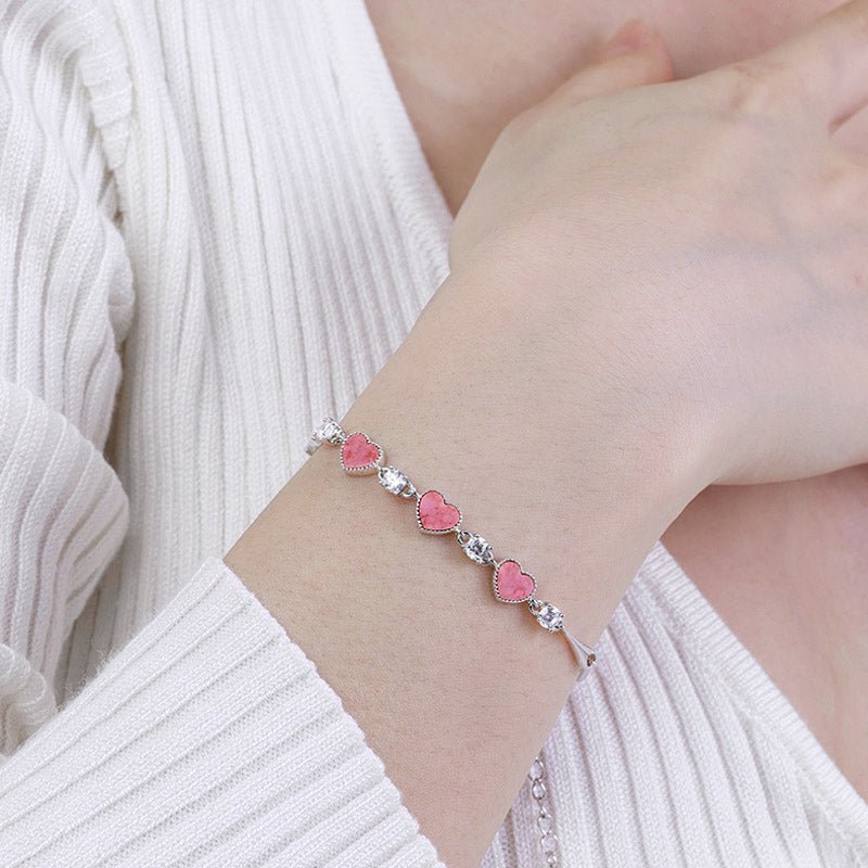 Bracelet 925 Sterling Silver Jewellery Cute Bracelets Sweet Girl - LOVIISA