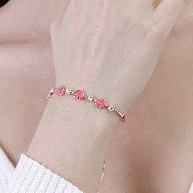 Bracelet 925 Sterling Silver Jewellery Cute Bracelets Sweet Girl - LOVIISA