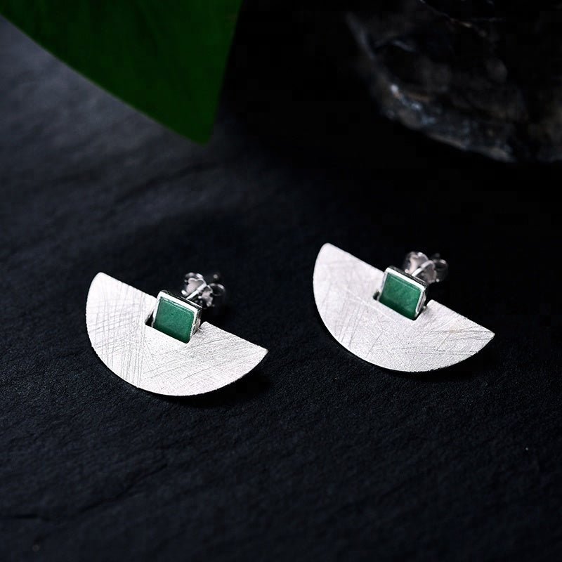 Custom Luxury 925 Silver earring stud - LOVIISA