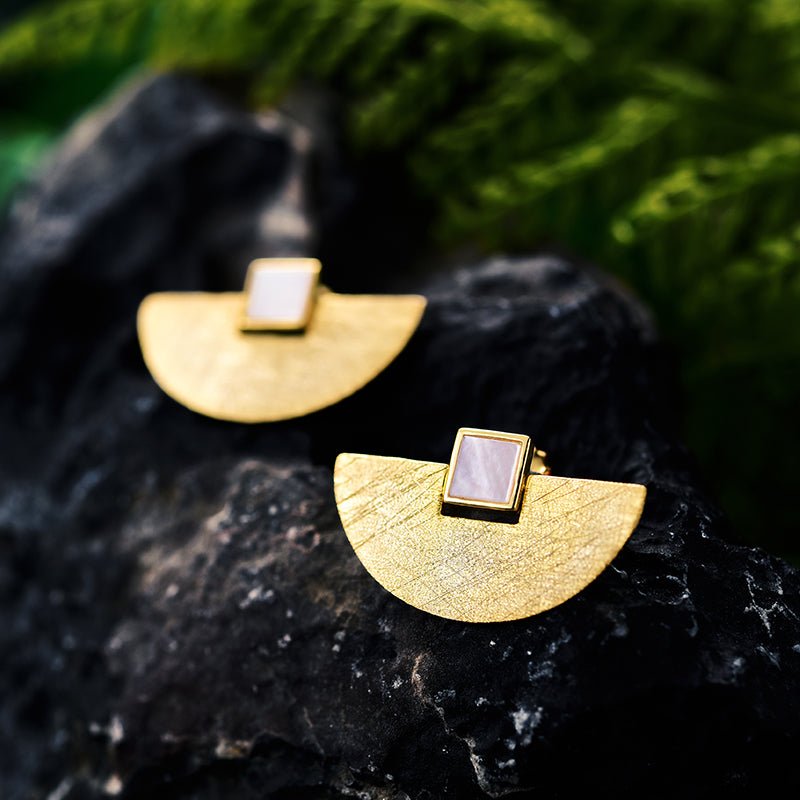 Custom Luxury 925 Silver earring stud - LOVIISA