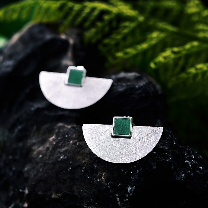 Custom Luxury 925 Silver earring stud - LOVIISA