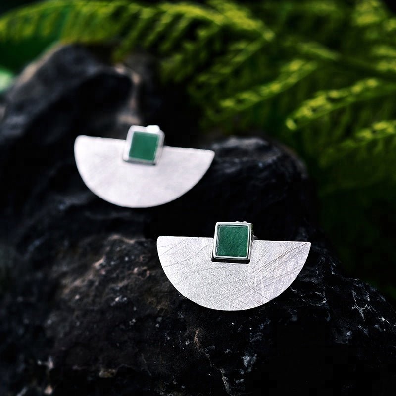 Custom Luxury 925 Silver earring stud - LOVIISA