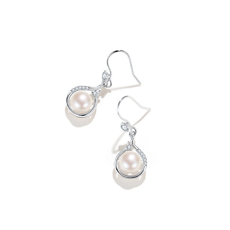 Dangle Drop Sterling Silver Earrings - LOVIISA