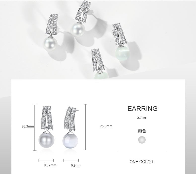 Earrings 925 Silver - LOVIISA