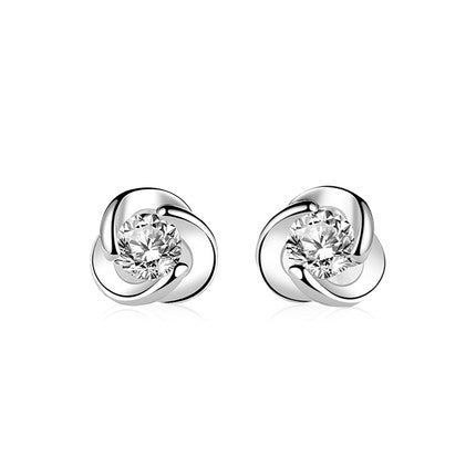 Earrings 925 Silver Stud - LOVIISA