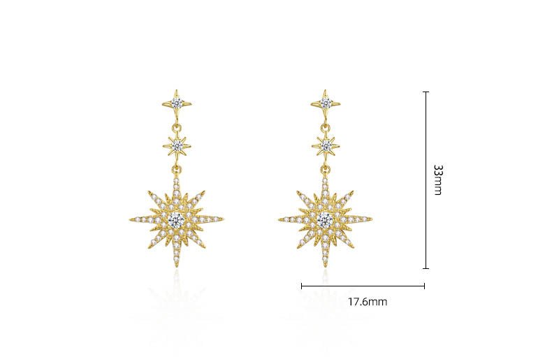 Earrings Silver 925 Jewellery Gold - LOVIISA