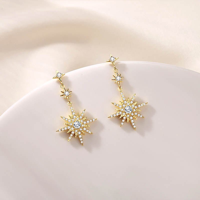 Earrings Silver 925 Jewellery Gold - LOVIISA