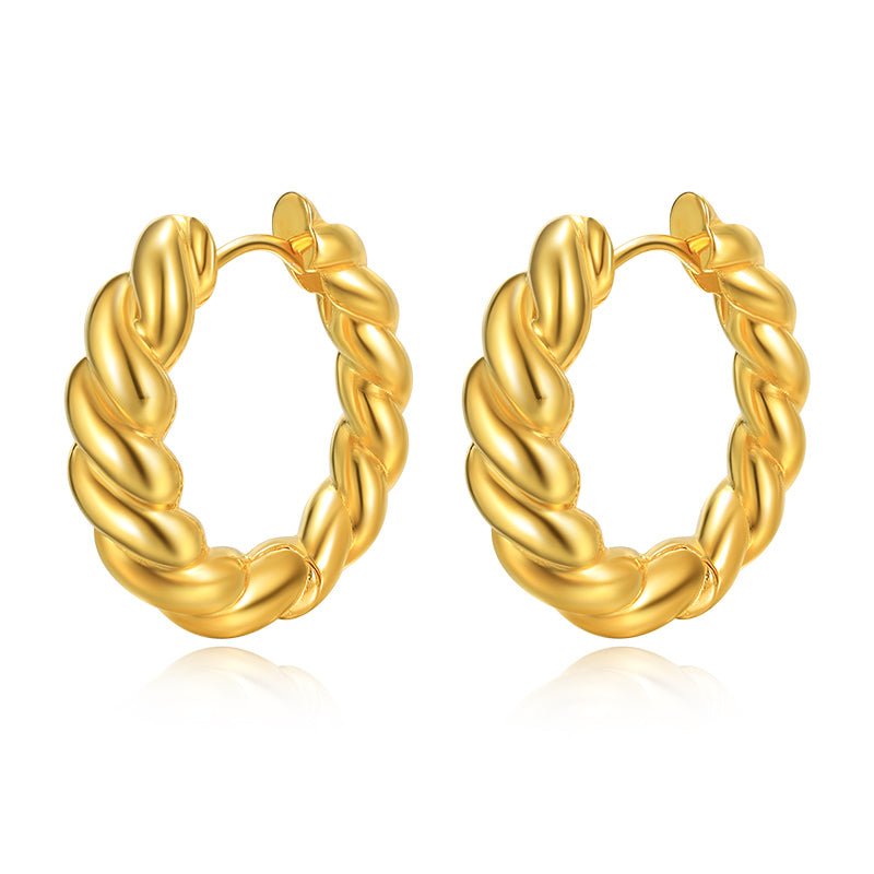 Hoop Earrings 925 Silver - LOVIISA