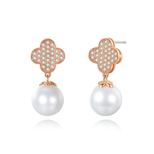 Jewelry 925 Silver Lucky Drop Earrings - LOVIISA