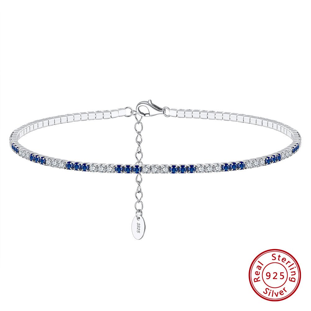 Jewelry 925 Sterling Silver Anklet - LOVIISA