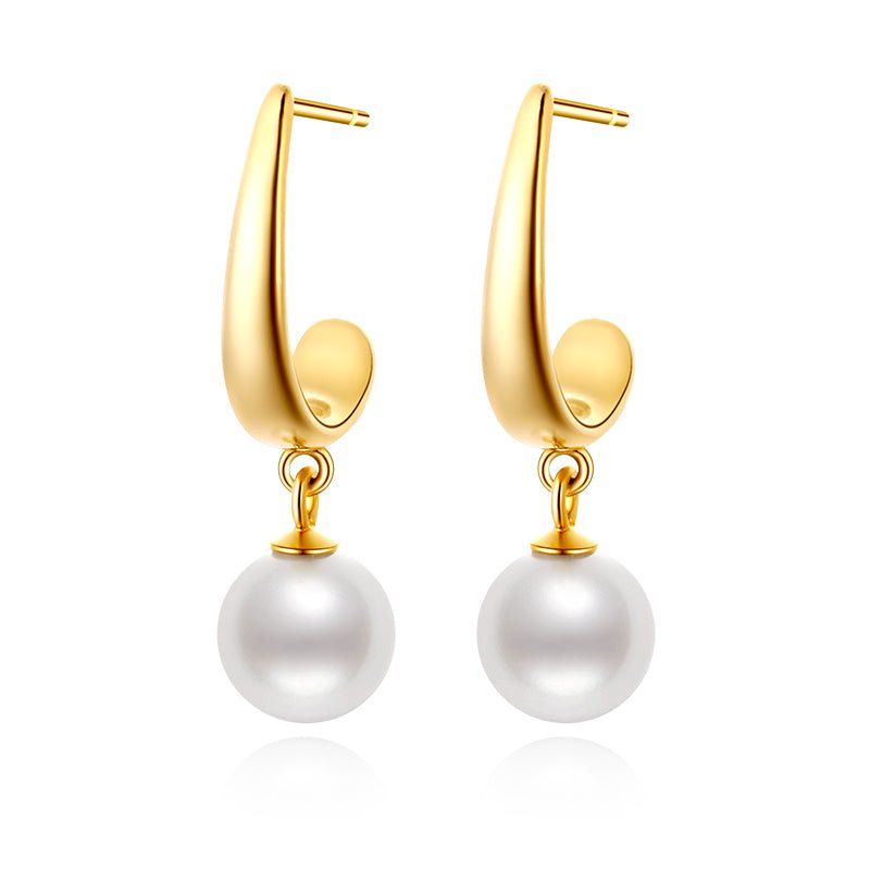 Jewelry 925 Sterling Silver Earrings Luxury Pearl - LOVIISA