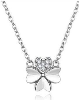 l Necklace Chain Four Leaf Clover Necklace s925 Accessoris - LOVIISA