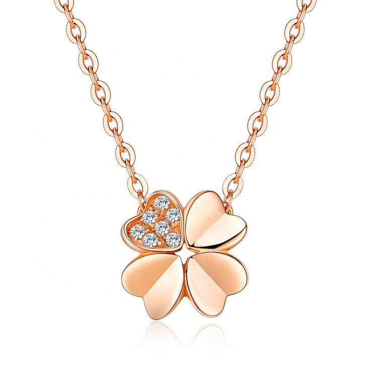 l Necklace Chain Four Leaf Clover Necklace s925 Accessoris - LOVIISA