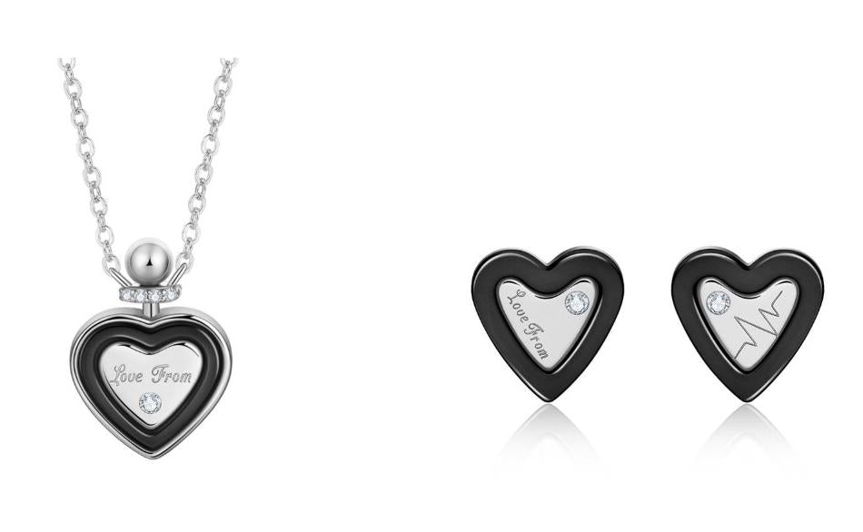 Necklace Gift 925 Sterling Silver Jewelry Heart - LOVIISA