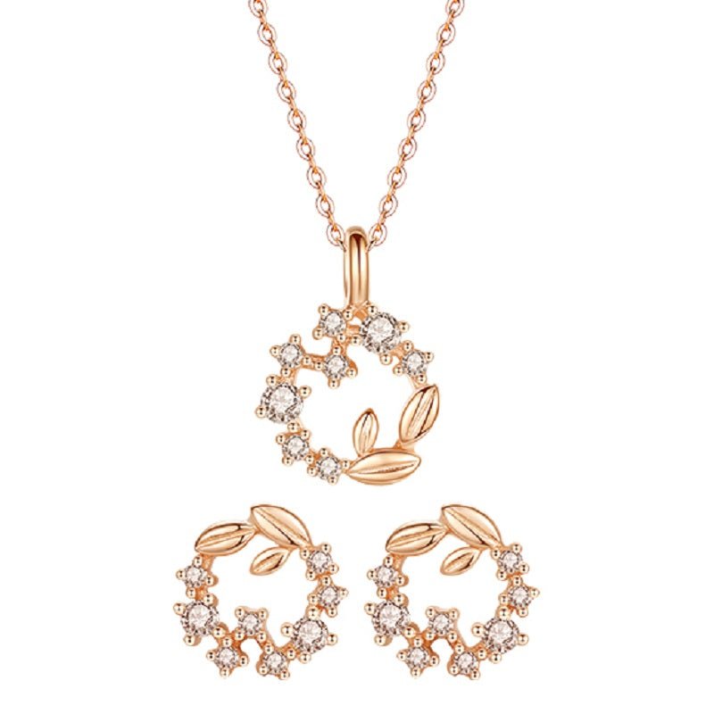 Necklace S925 Garland Flower Pendant - LOVIISA