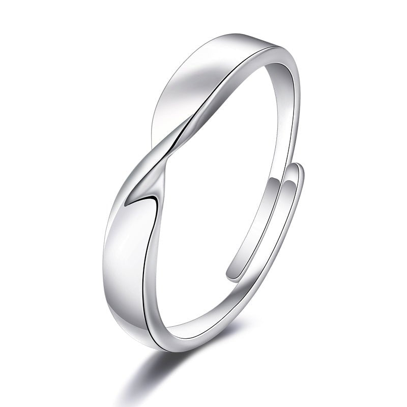 Silver Rings Jewelry 925 Women Love Weeding Rings - LOVIISA